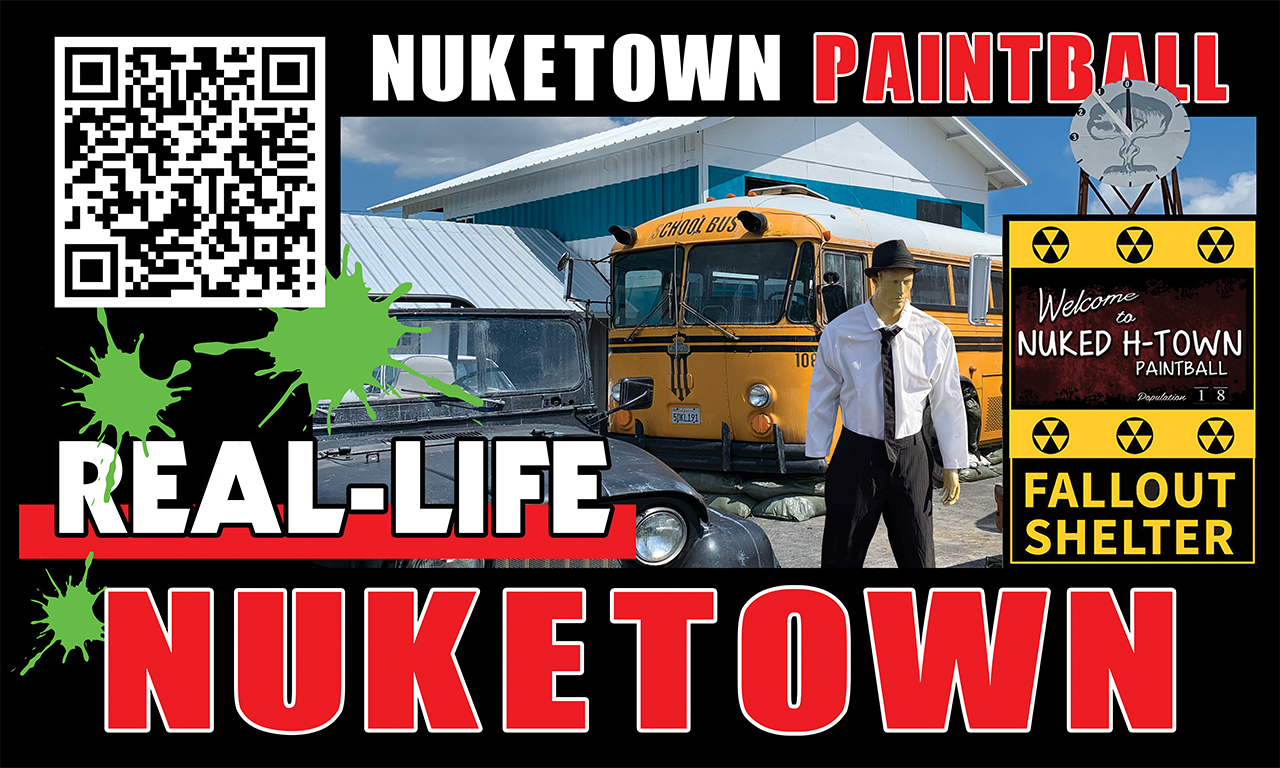 Nuketown Paintball banner
